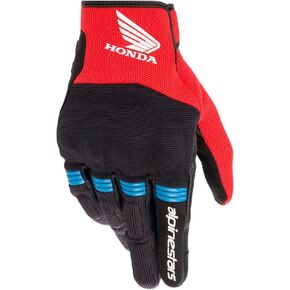 Alpinestars Honda Copper Gloves (Medium) (Black/RED)