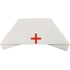 Cotton Nurse Hat, Women's, White, One Size