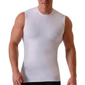 Insta Slim Men's Sleeveless Crew Neck Compression T-Shirt