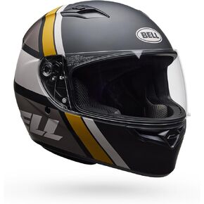 Bell Helmets Qualifier - Black/Amber Chasm, Large