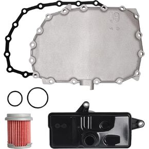 Auto Transmission Filter & Pan Gasket Kit+Transmission Oil Pan with Drain Plug,for Honda Civic 1.5L 1.8L 2.0L L4 2014-2019,#OE:21814-5T0-000 25420-5T0-003 25450-P4V-013 21151R3W000 21151-R3W-000