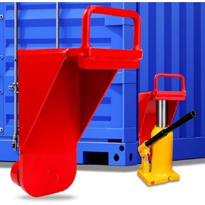 Shipping Container Jack Lug Leveler, Heavy Duty Storage Container Leveler Booster, 80000 LBS Capacity, Anti Slip Design for Sea Jack Stand