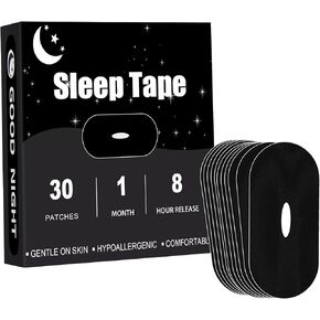 30 Pack Premium Tape with Hole Latex Free Hypoallergenic Gentle on Skin A2