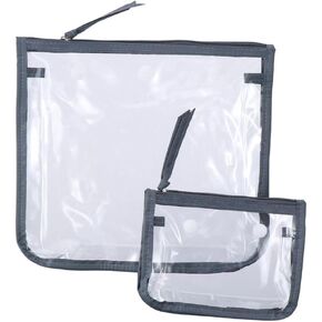 2Pcs/set Clear Designer Insert Bags for Bogg Bag Organizer Storage for Bogg Bag