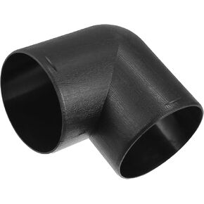 Motoforti Universal Air Car Air Dudt ، Heater Car Warm Air Ducting Ducting Pipe Elbow Conflet Contector ، 3.54 '' 90mm OD ، البلاستيك ، الأسود