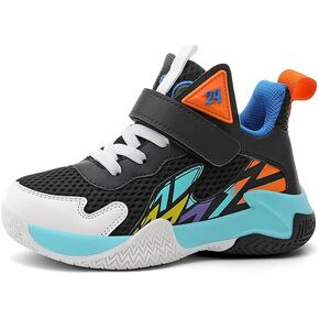 Girl's Boy’s Basketball Shoes Kids Fashion Comfortable Sneakers Breathable Leightweight Outdoor Sport Non Slip Shoe