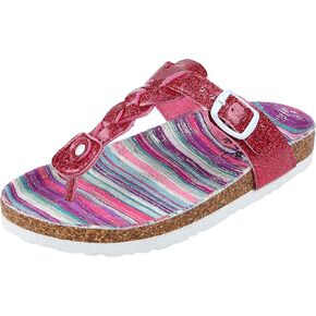 Northside Girl's Dina Open Toe Cork Sandal Slide