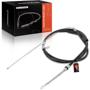A-Premium Rear Passenger Side Parking Brake Cable Assembly Compatible with Ford Models - 2006-2008 F-150, Extended Cab Pickup