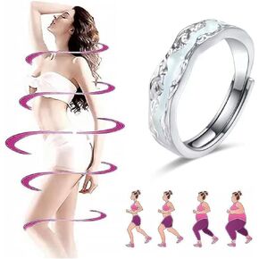 Lymphatic Magtherapy Luminous Ring For Men Women, Titanium Ion Therapy Acupuncture Unclog Bloodstream Lymph Nodes Light Up Hope Adjustable Finger Ring Jewelry Gift For Couple