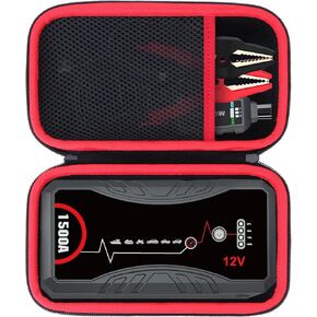 Storage Case Compatible with NEXPOW Q10S 1500A / T11F Portable Jump Starter Car Battery Jump Starter Power Pack