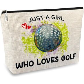ancpeany Funny Golf Gifts for Women Golfers Small Makeup Bags, Golf Accessories for Women Unique, Personalized Golf Gifts for Golf Lovers, Girls, Ladies, Christmas Cosmetic Travel Pouch