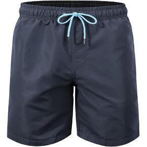 Mens Swim Trunks 5 Inch Lightweight Swim Shorts Men Quick Dry Mens Swimsuit Trunks