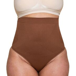 Thong Shorts Shapewear Tummy Control for Women, High Waist Shaping Seamless Body Shaper Panties