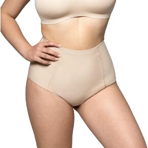 kaeruskin Eco Sustainable Tummy Control Underwear for Women - High Waisted Shapewear Panties - Breathable & Stretchy Girdle