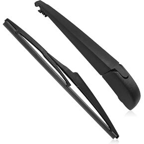 Rear Windshield Wiper Blade and Arm Assembly Compatible with Toyota RAV4 2013-2018 Highlander 2020-2021 Compass 2017-2019 Includes Cover OEM Part Numbers 85241-0R030 85242-42040