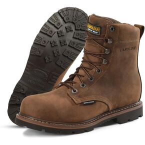 Carolina Installer 8" Steel Toe Waterproof Work Boot for Men, Durable & Comfortable Industrial-and-Construction-Boots