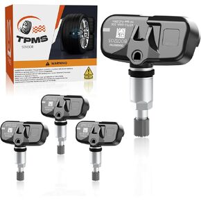 TPMS Tire Pressure Sensor Fit for Honda Accord CR-V FIT, 315MHz Pre-Programmed Tire Pressure Monitoring System Sensors Replacement 42753SWA316 42753S2A325 42753SWA315 42753SWAA53-4PCS