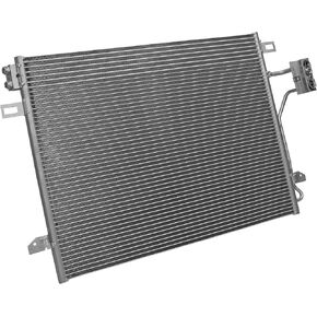 Air Conditioning A/C Condenser Compatible with Chrysler Town & Country 08-16; Dodge Grand Caravan 08-20; Ram C/V 12-15; Volkswagen Routan 09-14# 3682, 7B0317019, 7B0317019A