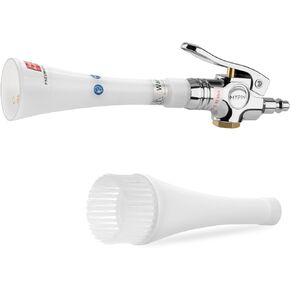 MYPIN Upgraded Car Cleaning Gun, 6-9.2Bar, High Pressure Air Blow Gun with 2 Set Nozzle, Interior Car Cleaning for Vehicle Upholstery Carpet Seat