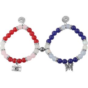 Faadbuk فيديو لعبة الهدية Max و Chloe Fan Gift Max Chloe Beded Bracelet للاعبين