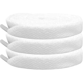 3 Pairs Flat Shoe Laces for Sneakers, Shoelaces for Athletic Running Sneakers Shoes Boot Strings