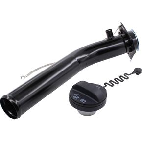 MOTOKU GAS FUEL FUEL TANK خرطوم أنبوب العنق مع غطاء لشيفروليه لـ GMC C1500 C2500 C3500 K1500 K2500 K3500 1988 1989 1990 1991 1992 1993 1994 1995 1996 1997 1998 1999 1999 2000