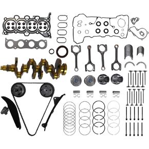 G4NA 2.0L Engine Overhaul Rebuild Kit w/Crankshaft Rods Timing Chain Kit Fit For Hyundai Elantra Tucson Kia Soul Forte 2014-2019 2.0LG4NA Engine