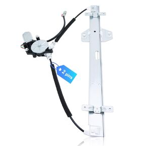 Rear Right Power Window Regulator with Motor Fit for 3.5L 2003-2008 Honda Pilot, Passenger Side Window Motor 2003 2004 2005 2006 2007 2008, Replace 748-513 72710-S9V-A01 72710-S9V-A02 660501 88535