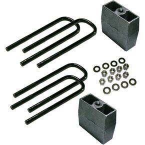 RealTruck SUPERLIFT SUSPENSION 5" Block Kit for Ford F-250 | Rear Lift Blocks, U-Bolts, & Hardware | 9082 | Fits 2011-2016 Ford F-250 Super Duty without Factory Overloads