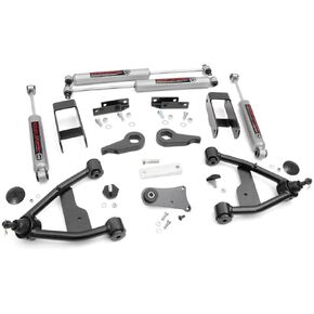 Country Country 2.5 "Lift Kit لـ 82-04 Chevy S10/S10 Blazer | GMC Sonoma - 24230