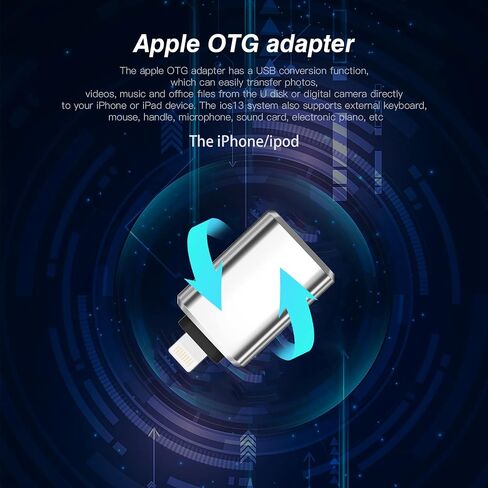 محول USB-C إلى USB 3.0 OTG (عبوتين) متوافق مع Samsung Galaxy S20 S21 S22 Pixel LG MacBook Apple iPhone 15 Pro Max Plus iPad Pro Air Mini 6 Type c Thunderbolt Cable Mouse Port Converter Hub in Kuwait