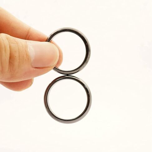 20PCS Mix Size Gemstone Ring Magnetic Hematite Ring 6 7 8 9 10 11 12 13 in Kuwait