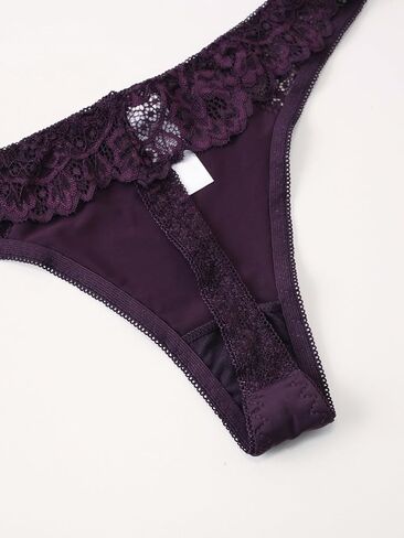 Sexy Lingerie Set for Women Push Up Embroidery Lace Bra and Thong Panty Sets 2 Piece Underwear in Saudi Arabia