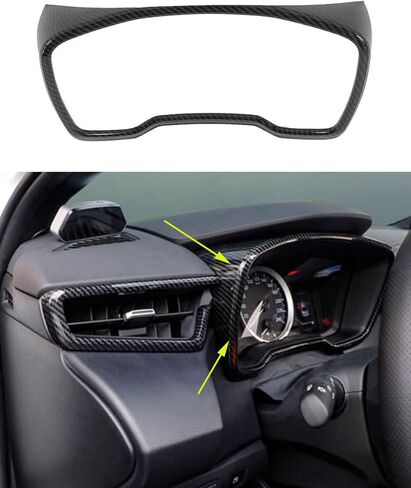 ANUNFRRE Car Accessories Fit for Toyota Corolla 2020 2021 2022 2023 Interior ABS (Matte) Instrument Panel Dial Dashboard Trim 1PC in Kuwait