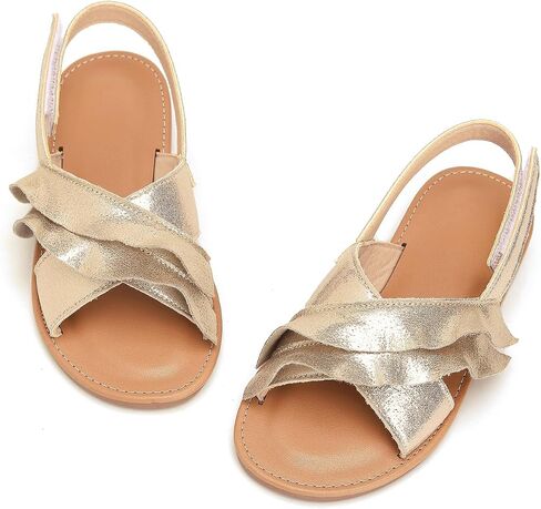 Toddler Girls Sandals Summer Flats Dress Shoes for Baby Little Kids Girl in Saudi Arabia