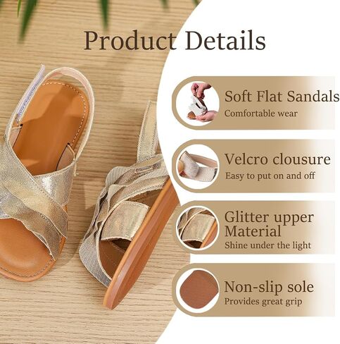 Toddler Girls Sandals Summer Flats Dress Shoes for Baby Little Kids Girl in Saudi Arabia