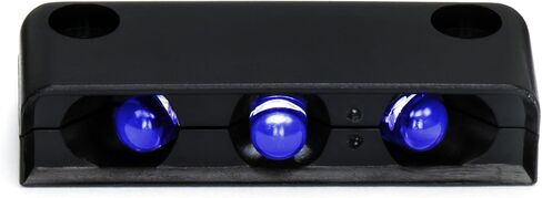 Innovative Lighting 003-2100-7 Surface-Mount 3 LED Step Light - Blue LED with White Case in Saudi Arabia