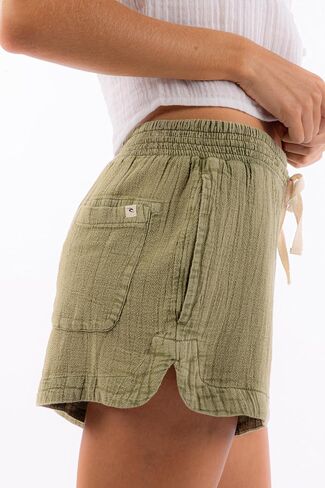 Rip Curl Women's Casual Beach Pull-on with Drawstring & Pockets, Comfortable Summer Shorts in Saudi Arabia