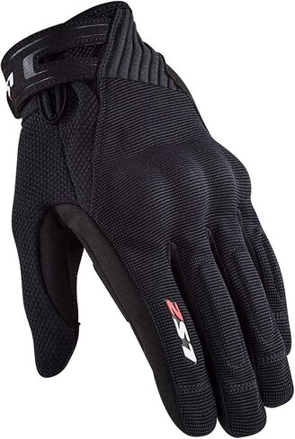 LS2 Helmets Men's Dart 2 Touring Glove (Black - Medium) in Saudi Arabia