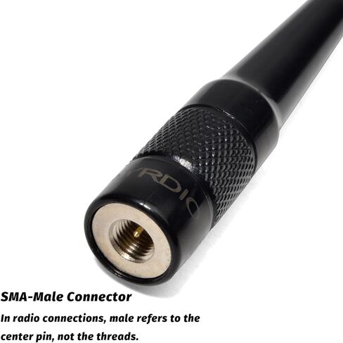 TWAYRDIO 15-Inch GMRS (462-467MHz) Whip Antenna SMA Female for BAOFENG GM-15 Pro GMRS-9R UV-9G BTECH GMRS-V2 TIDRADIO H8 GMRS Handheld Radio in Kuwait