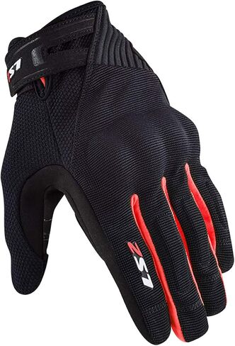 LS2 Helmets Men's Dart 2 Touring Glove (Black - Medium) in Saudi Arabia