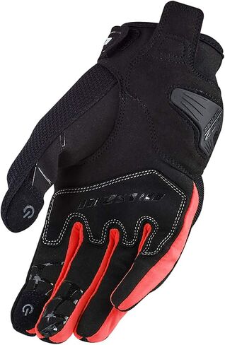 LS2 Helmets Men's Dart 2 Touring Glove (Black - Medium) in Saudi Arabia