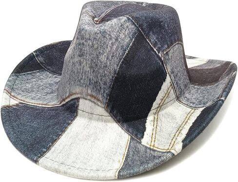 قبعة رعاة البقر الغربية للنساء شعرت بأن قبعة رعاة البقر على واسعة in Kuwait