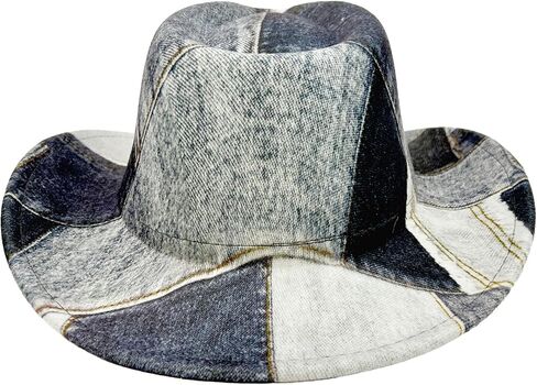 قبعة رعاة البقر الغربية للنساء شعرت بأن قبعة رعاة البقر على واسعة in Kuwait