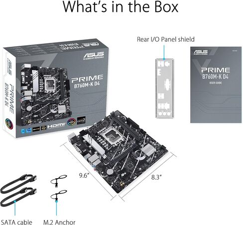 ASUS B660-PLUS D4 - Intel® LGA 1700 Socket in Saudi Arabia