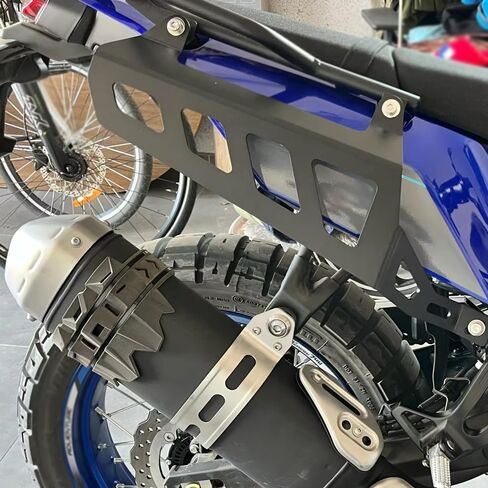 For Tenere 700 Tenere700 TENERE700 TENERE 700 2022 2023 2024 2025 World Raid Luggage Racks Side Carrier Side Panniers Rack REARACE Saddlebag Support Racks (Black) in Saudi Arabia
