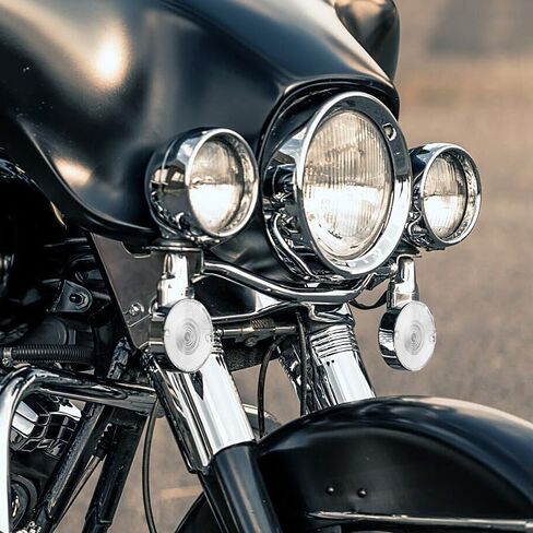 HDBUBALUS FLAT FLAT LIGHT LIGHT LENS COVER 3.25 "Fit for Harley Touring Road King Electra Glides Ultra Glide Road Glide Glide 1986-up 4pc in Saudi Arabia