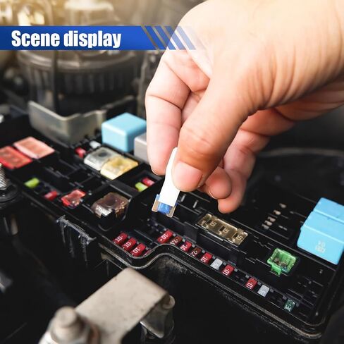 3PCS Car Fuse Puller Tool, Plastic Fuse Extractor Clip for Car Boat Mini Standard Blade Fuses Replacement, Universal Fuses Insertion Removal Tool Auto Maintenance Accessories (Yellow) in Kuwait