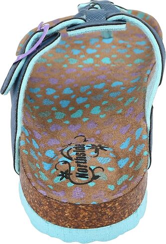 Northside Girl's Dina Open Toe Cork Sandal Slide in Saudi Arabia