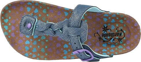 Northside Girl's Dina Open Toe Cork Sandal Slide in Saudi Arabia